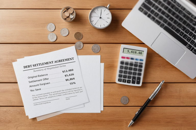 What Is Debt Settlement and How Does It Work? — illustrative feature image